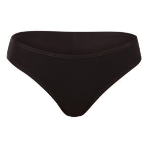 Dámské kalhotky brazilky Syvela bezešvé černé (7818-black) L
