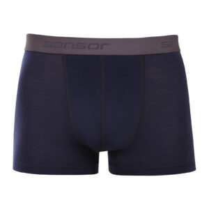 Pánské boxerky Sensor Active merino modré (25200027) L