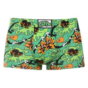 Pánské boxerky Styx art klasická guma tropic (Q1557) S
