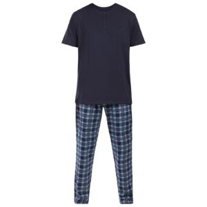 Pánské pyžamo Nedeto modalové vícebarevné (1NADV1) 5XL