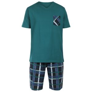 Pánské pyžamo Nedeto vícebarevné (1NAKV1) 5XL