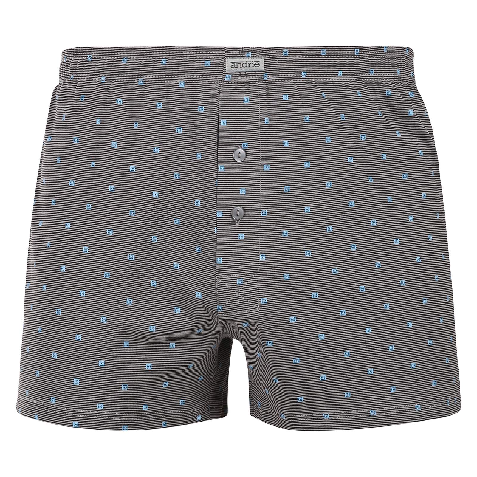 Pánské trenky Andrie vícebarevné (PS 5680/grey) XXL