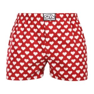 Pánské trenky Styx art klasická guma srdíčka (A1951) XL
