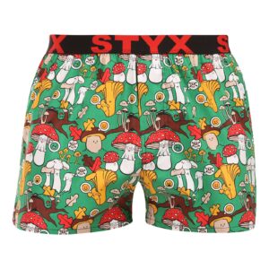 Pánské trenky Styx art sportovní guma houby (B1858) XL