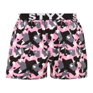 Pánské trenky Styx art sportovní guma maskáč hranatý (B1950) XL