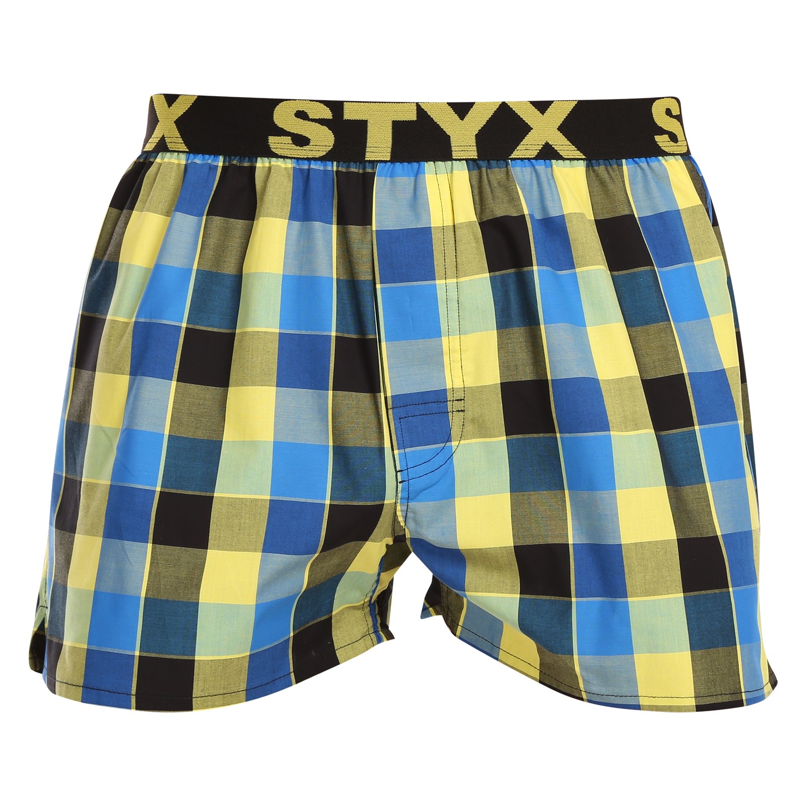 Pánské trenky Styx sportovní guma vícebarevné (B1015) XL