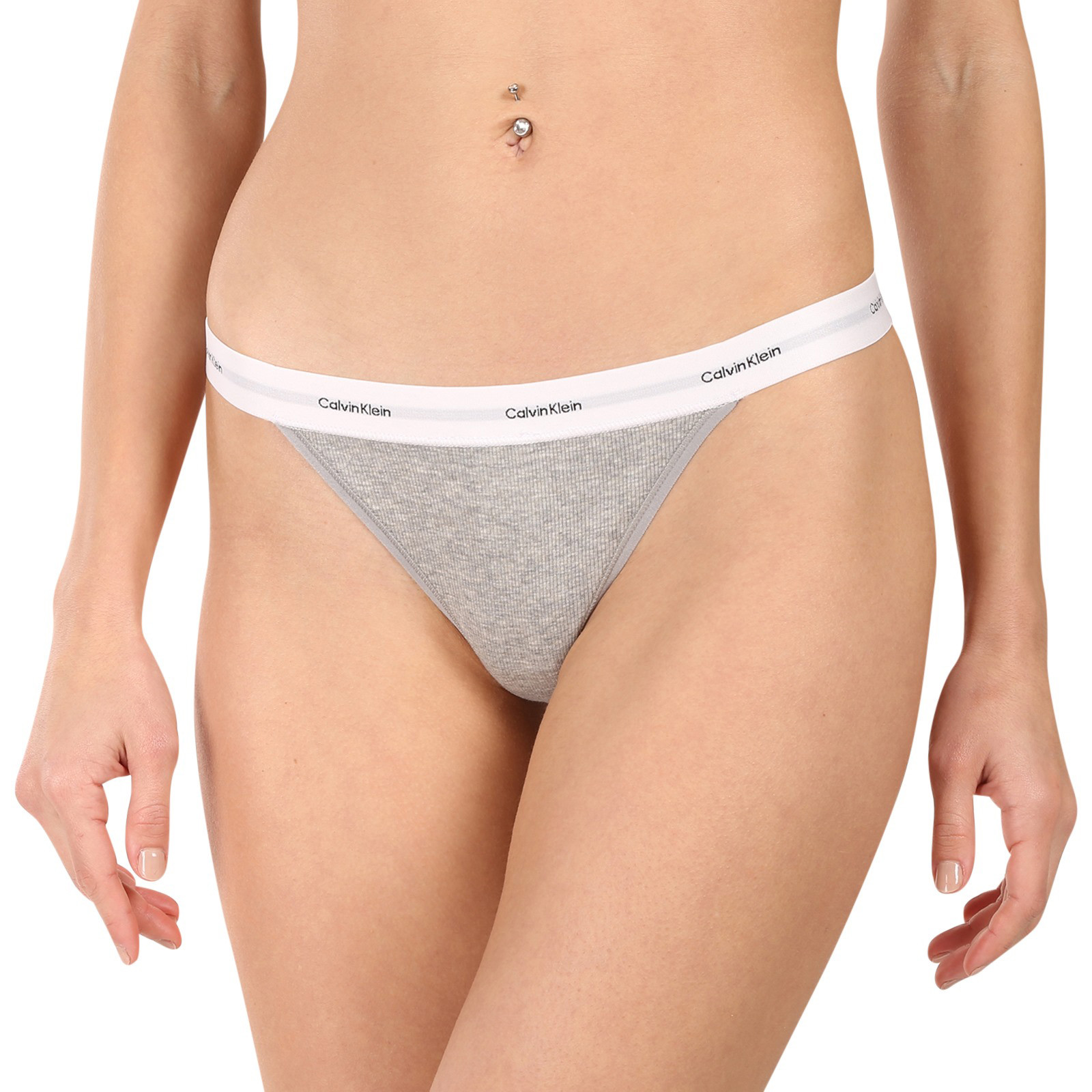 3PACK dámská tanga Calvin Klein vícebarevná (QD5308-6H3) XXL - Obrázek 2