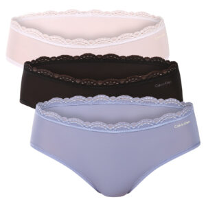 3PACK dámské kalhotky Calvin Klein vícebarevné (QD5302-3FD) L