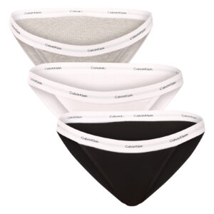 3PACK dámské kalhotky Calvin Klein vícebarevné (QD5309-6H3) M