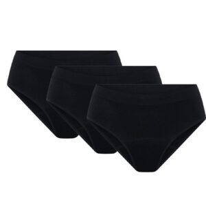 3PACK menstruační kalhotky Modibodi Soft Stretch Seamless Bikini Brief Moderate (3MKMSSSBBM) 48/50