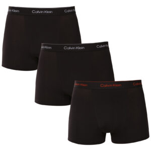3PACK pánské boxerky Calvin Klein černé (NB4286-0FL) XL