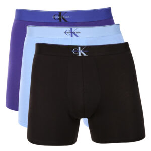 3PACK pánské boxerky Calvin Klein vícebarevné (NB4473-TI8) 4XL