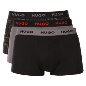 3PACK pánské boxerky HUGO vícebarevné (50532550 967) S