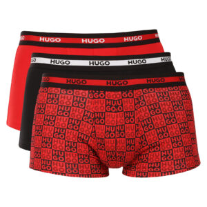 3PACK pánské boxerky HUGO vícebarevné (50545668 961) S