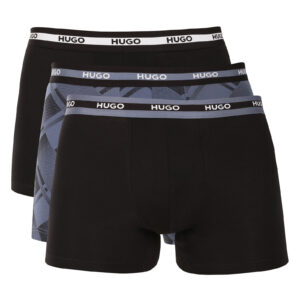 3PACK pánské boxerky HUGO vícebarevné (50545674 962) S