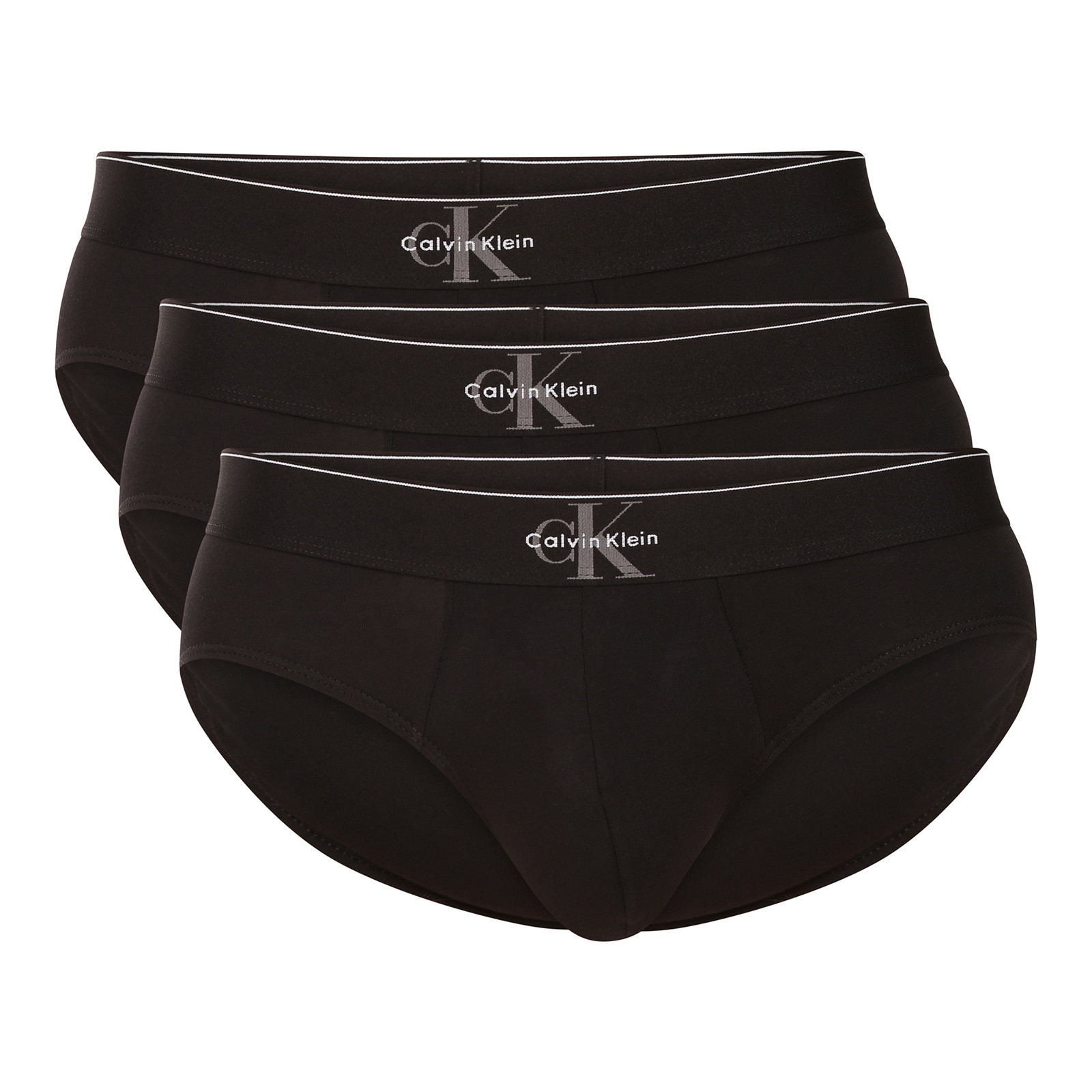 3PACK pánské slipy Calvin Klein černé (NB4471-UB1) 4XL