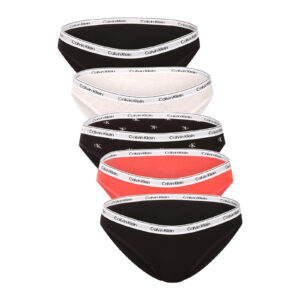 5PACK dámské kalhotky Calvin Klein vícebarevné (QD5208E-3IX) L
