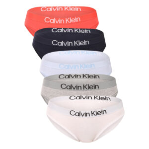 5PACK dámské kalhotky Calvin Klein vícebarevné (QD5332-3B0) S