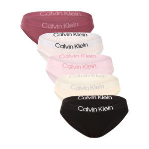 5PACK dámské kalhotky Calvin Klein vícebarevné (QD5332-3C0) S