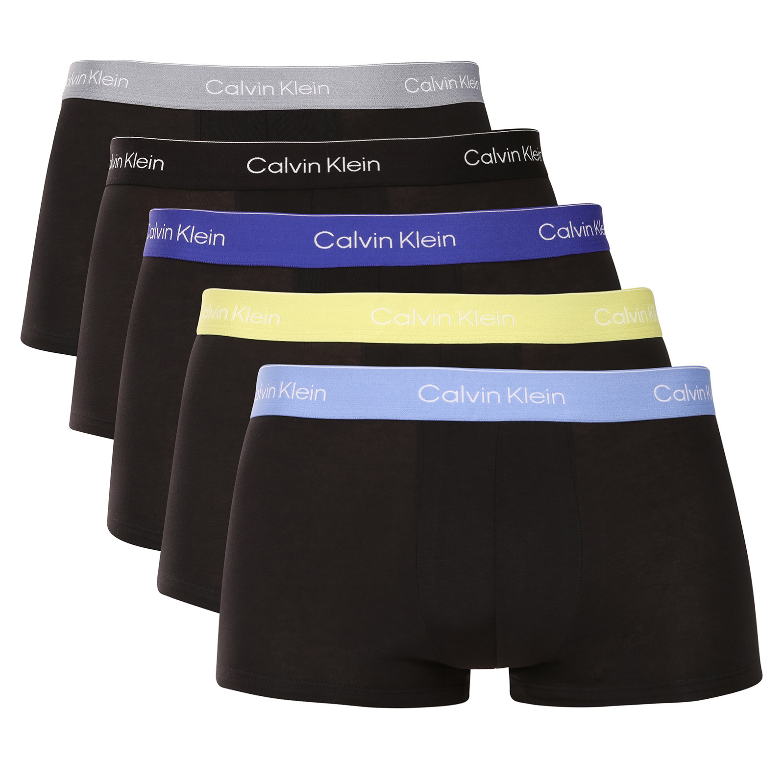 5PACK pánské boxerky Calvin Klein černé (NB4390-40Y) L