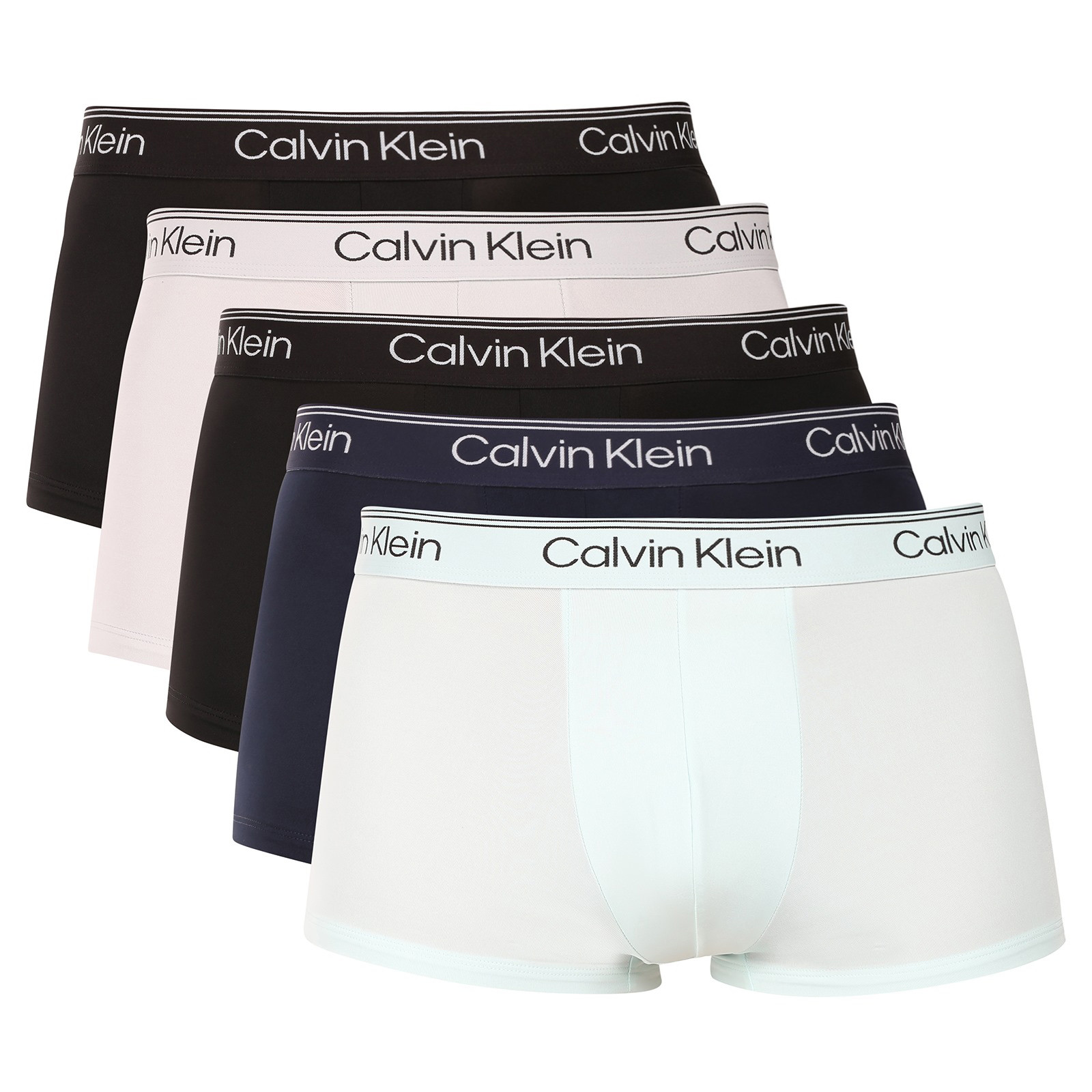 5PACK pánské boxerky Calvin Klein vicebarevné (NB4412-3ZR) XXL