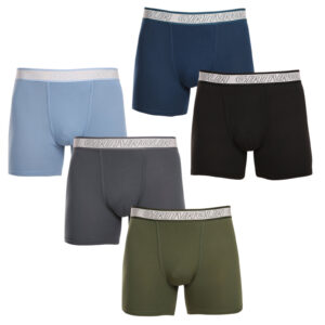 5PACK pánské boxerky Gianvaglia vícebarevné (GVG-5013) XL