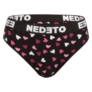 Dámské kalhotky Nedeto Hearts vícebarevné (1NLVL2) XL