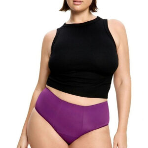 Menstruační kalhotky Modibodi Allure Seamfree Full Brief Super Mystic Purple (MKMASFBSMP) 3XL
