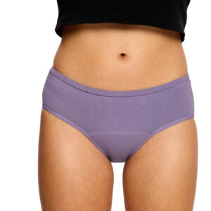 Menstruační kalhotky Modibodi Basic Mid-Rise Brief Moderate Purple Tonic (MKMBMRBMPT) 3XL