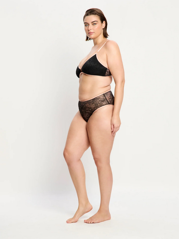 Menstruační kalhotky Modibodi Bliss Hi Waist Brief Moderate Jet Black (MKMBHWBMJB) XXL - Obrázek 2