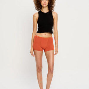 Menstruační kalhotky Modibodi Classic Boyshort Super Burnt Brick (MKMCBSBB) XS
