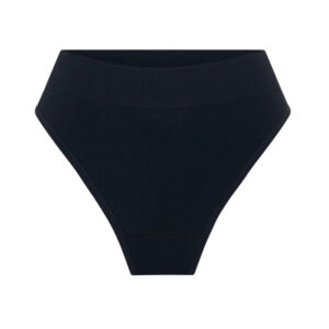 Menstruační kalhotky Modibodi Modicomfort Seamless Hi Waist Cheeky Moderate Black (MKMMSWCMB) M