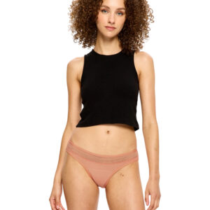 Menstruační kalhotky Modibodi Sensual Bikini Moderate Cameo Peach (MKMSBMCP) XXL