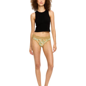 Menstruační kalhotky Modibodi Sensual Hi Waist Bikini Moderate Bellbird (MKMSHWNB) 6XL