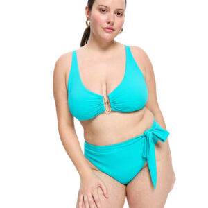 Menstruační plavky Modibodi Molokai Hi-Waist Tie Bottom Ocean spodní díl (MPMMHWBOSD) 4XL