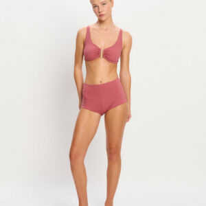 Menstruační plavky Modibodi Molokai Swim Short High Absorbency Mauve spodní díl (MPMMSSHAM) 4XL