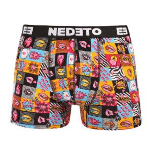 Pánské boxerky Nedeto vícebarevné (1NBVL03) M