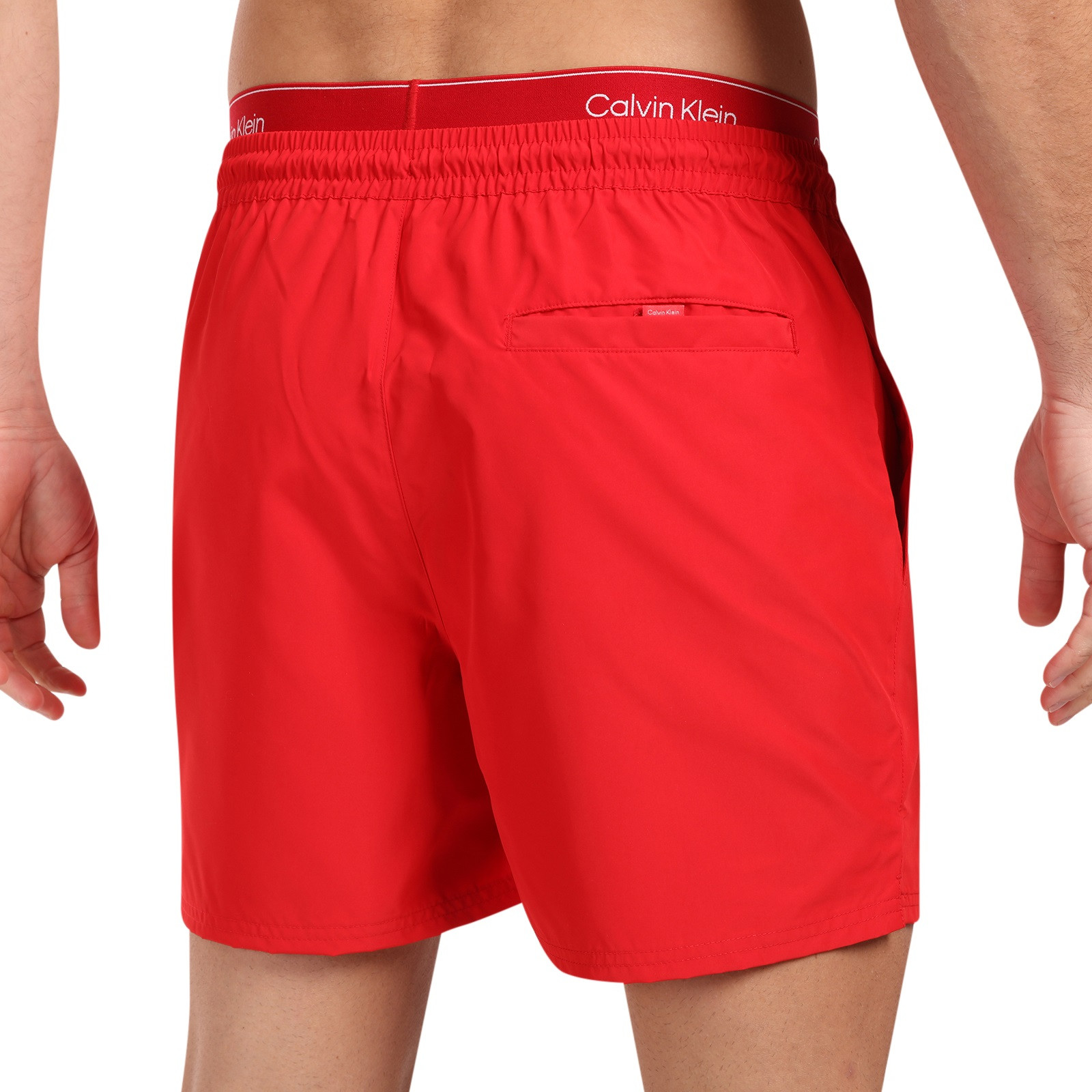 Pánské plavky Calvin Klein červené (N61023-XU9) XXL - Obrázek 2