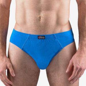 Pánské slipy Gino modré (70047-DBM) L