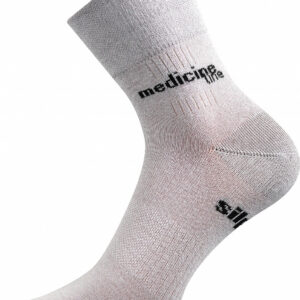 Ponožky VoXX světle šedé (Mission Medicine) M