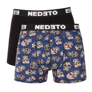 2PACK pánské boxerky Nedeto vícebarevné (2NBV1)