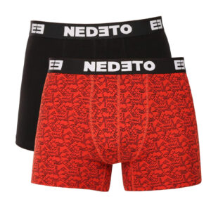2PACK pánské boxerky Nedeto vícebarevné (2NBV8)