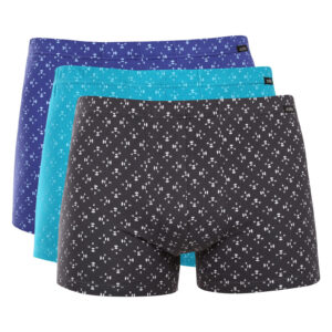 3PACK pánské boxerky Andrie vícebarevné (PS 5782)