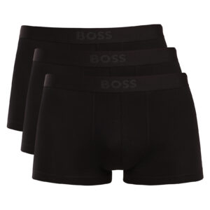 3PACK pánské boxerky BOSS černé (50544263 002) S