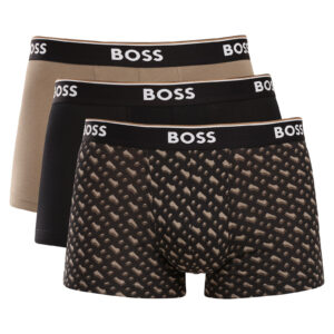 3PACK pánské boxerky BOSS vícebarevné (50554443 246) M
