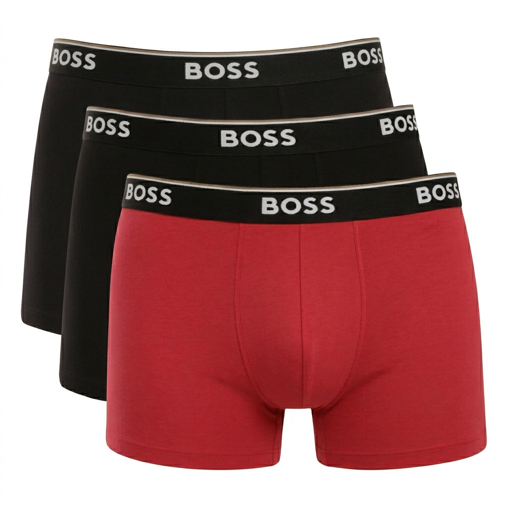 3PACK pánské boxerky BOSS vícebarevné (50554694 463) 5XL