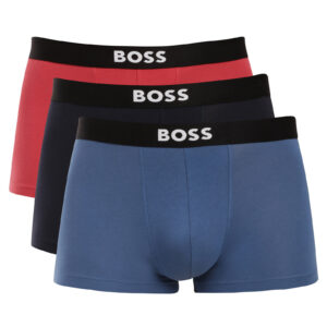 3PACK pánské boxerky BOSS vícefarebné (50544263 982) L