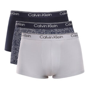 3PACK pánské boxerky Calvin Klein vícebarevné (NB4409-3ZV) 4XL