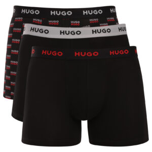 3PACK pánské boxerky HUGO vícebarevné (50532559 998) L