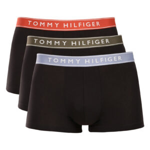 3PACK pánské boxerky Tommy Hilfiger černé (UM0UM03881 0UC) L